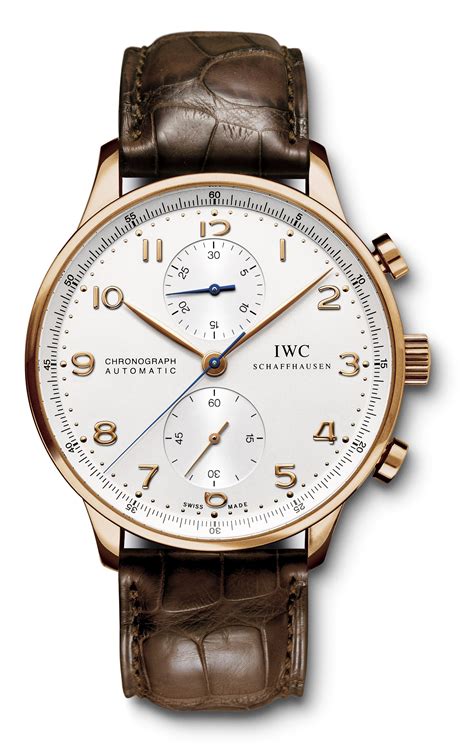 iwc schaffhausen portuguese chronograph replica|iwc chronograph automatic.